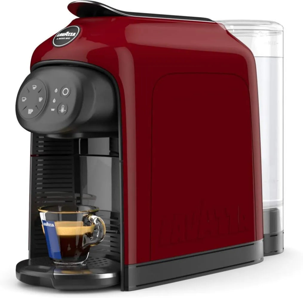 Cafetera, 1500 W, 1.1 litros, a Modo Mio, Modelo Idola, capacidad Máquina de café Red Fire