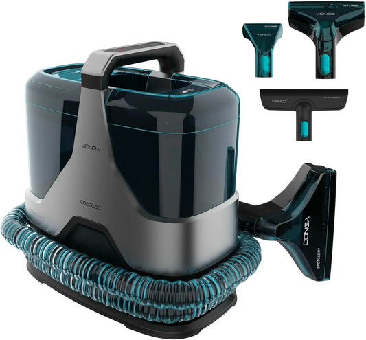 Cecotec aspiradora, 600W, 15 kPa, 1300ml, 7m, alimentación por cable, Limpiador Aspirador de Tapicerías, Aspira y Limpia, Depósito, Radio de Acción