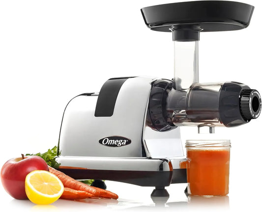 Extractor de zumo J8006HDC, triple etapa, extracción doméstica de frutas y verduras