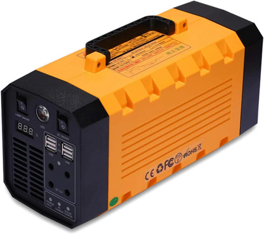 Ordenador portátil, 288Wh, 500W, Portátil de Generador Solar Batería de Litio de Respaldo Recargable