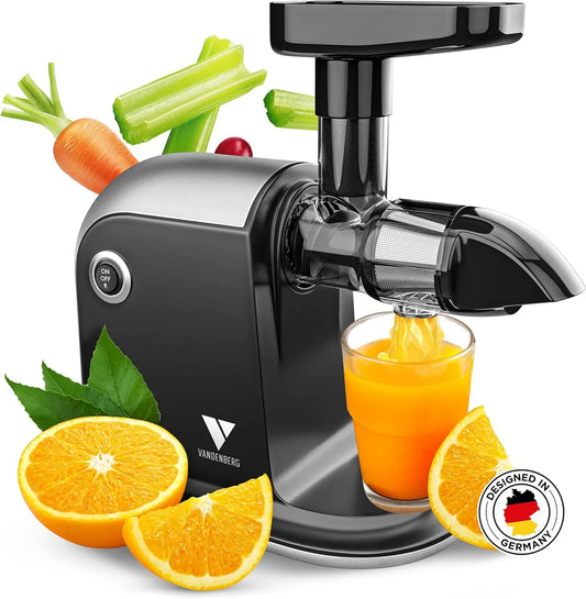 Exprimidor eléctrico, 150 W, Exprimidor de verduras y frutas