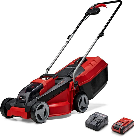 Cortacésped CM 18/30, 18 V, 150 m², 25L, 30 cm, 70 mm, a batería GE- Li Kit Power X-Change, Ancho de Corte, Bolsa recolectora, 30- Altura de Corte