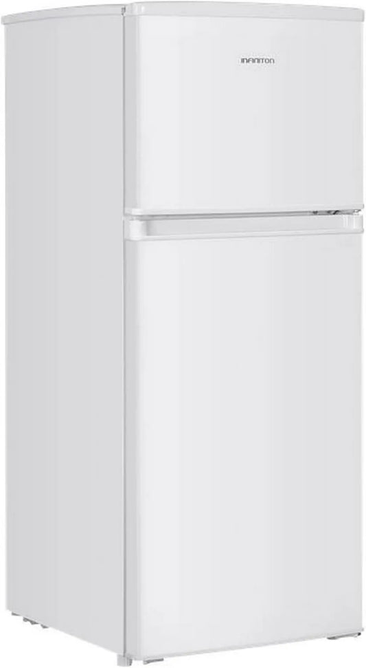 Frigorífico FG-151D12BEV, 151 Litros, 122 cm, 50 cm, Dos Puertas Infiniton, Ajuste de Altura