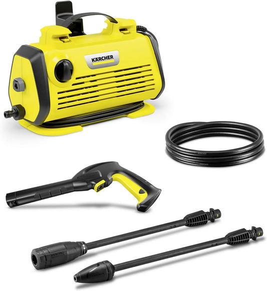 Kärcher K 3 hidrolimpiadora, 120 Bar, 380 l, 25 m², 4,8 kg, Horizontal Plus, Filtro de Agua, Pistola y Manguera de Alta presión, Boquilla Turbo